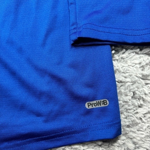 Spyder Pullover Mens Large Quarter Zip Pro Web Quick Dry Activewear Ski Layer - Picture 4 of 5